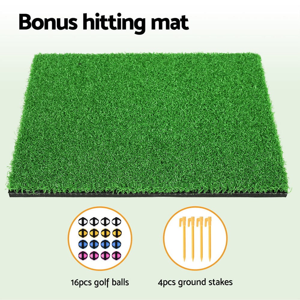 Everfit Golf Chipping Game Mat Indoor Outdoor Practice Training Aid Set