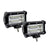 2x 5inch Flood LED Light Bar Offroad Boat Work Driving Fog Lamp Truck Scene 4x4