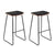 Artiss Bar Stools Kitchen Counter Stools Metal Chairs x2