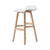 Artiss 2x Bar Stools Wooden Stool White