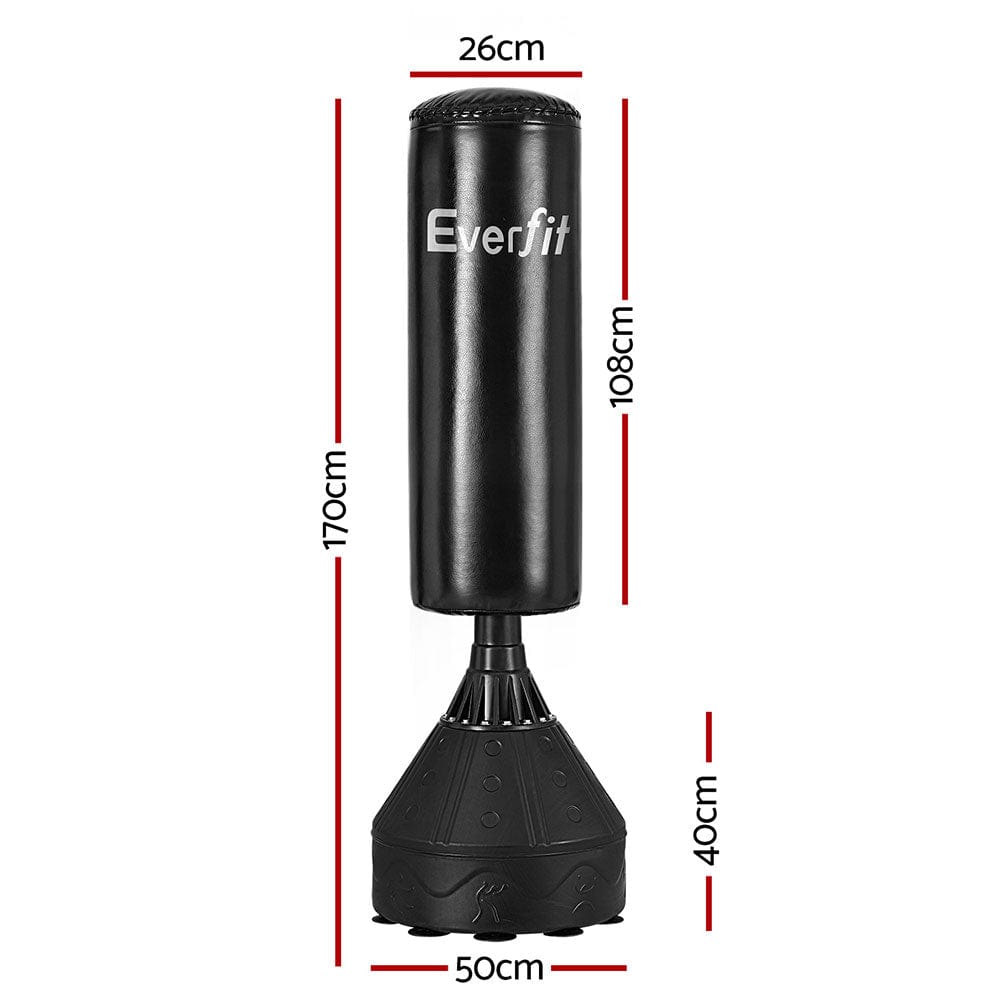 Everfit Boxing Bag Stand Punching Bags 170CM Home Gym Training Equipment MMA