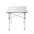 Weisshorn Folding Camping Table 70CM Roll Up Outdoor Picnic BBQ Aluminium Desk