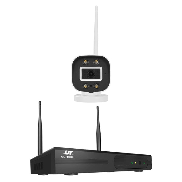 U R Cctv UL-tech Wireless CCTV Security System 8CH NVR 3MP 8 Square Cameras 1TB ...