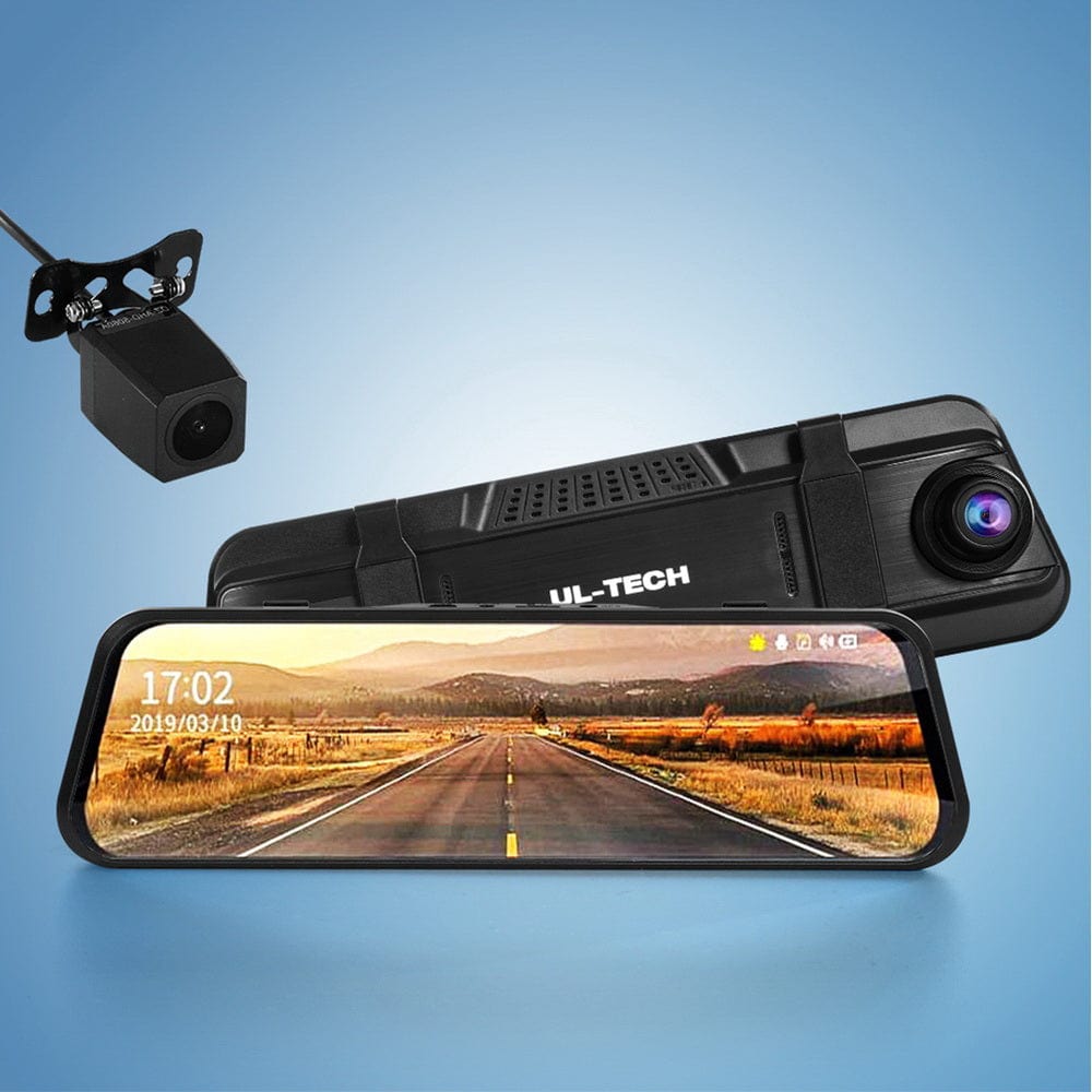 UL-tech Dash Camera 1080P 9.66&quot; Front Rear View,UL-tech Dash Camera 1080P 9.66&quot; Front Rear View Cam Car DVR Reverse Recorder