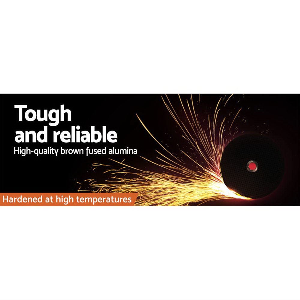 Giantz 50-Piece Cutting Discs 5&quot; 125mm,Giantz 50pcs 5&quot; Cutting Discs 125mm Angle Grinder Thin Cut Off Wheel for Metal