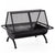 Grillz Fire Pit BBQ Grill Outdoor Fireplace Steel