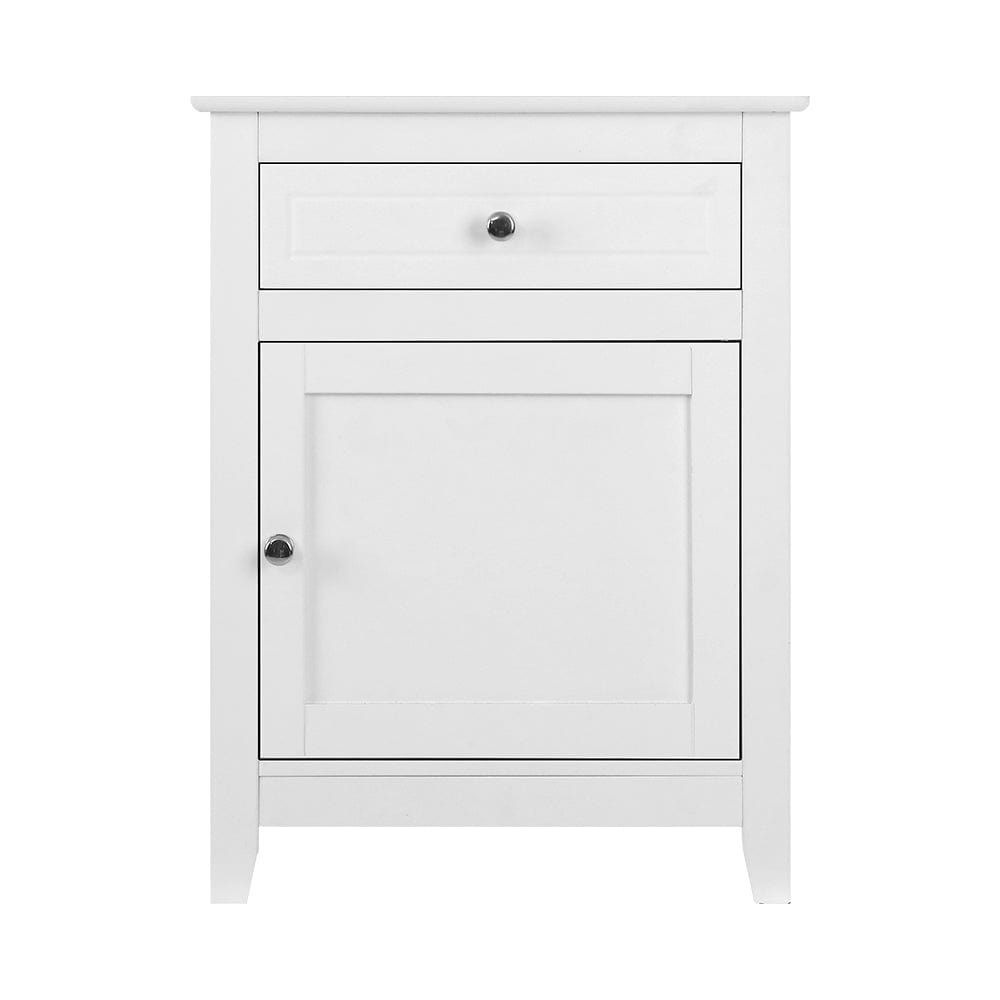 Artiss Bedside Tables Big Storage Drawers Cabinet Nightstand Lamp Chest White