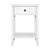 Artiss Bedside Table 1 Drawer with Shelf - BOWIE White