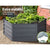 Greenfingers 2x Garden Bed 130x130x46cm Planter Box Raised Container Galvanised