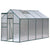 Greenfingers Greenhouse 2.52x1.9x1.83M Aluminium Polycarbonate Green House Garden Shed