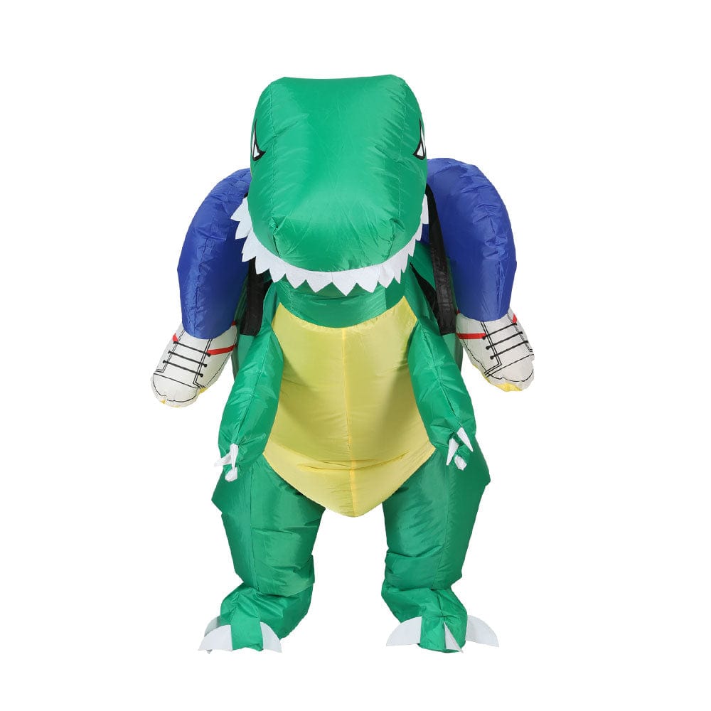 Inflatable Dinosaur Costume Adult Suit Blow Up Party Fancy Dress Halloween Cosplay