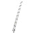 Giantz 2.6M Telescopic Ladder Aluminium Extension Extendable Steps Adjustable Height