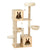 i.Pet Cat Tree 141cm Tower Scratching Post Scratcher Wood Bed Condo Toys House Ladder