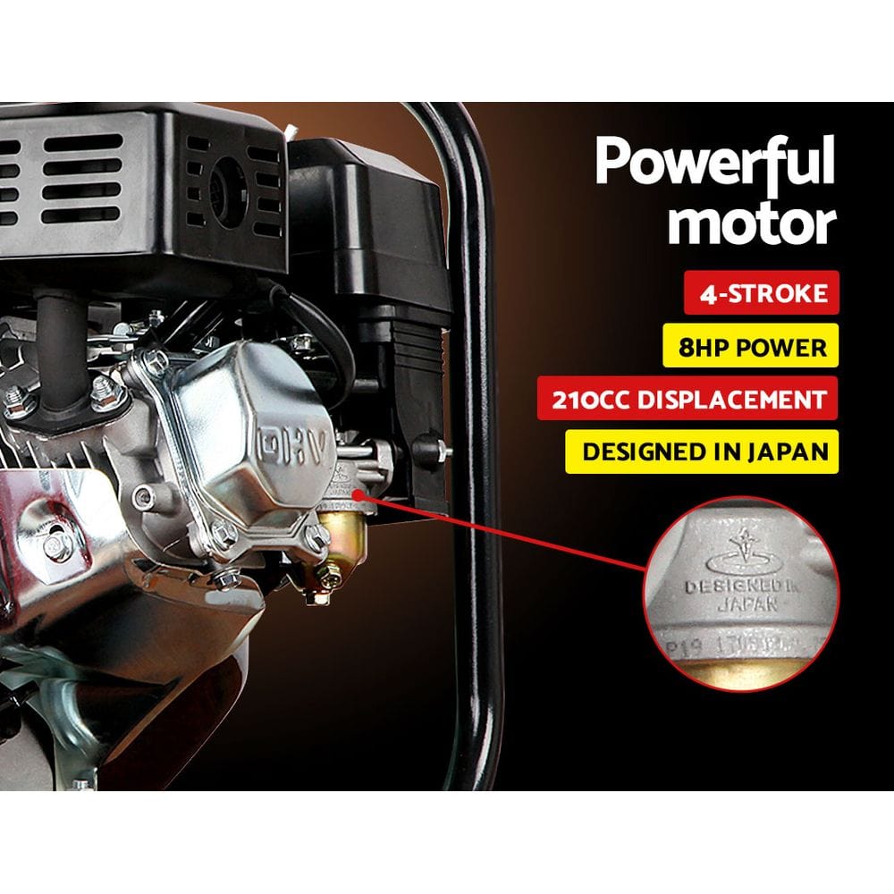 Giantz Petrol Water Pump 2&quot; High Flow Transfer Fire Fighting Irrigation