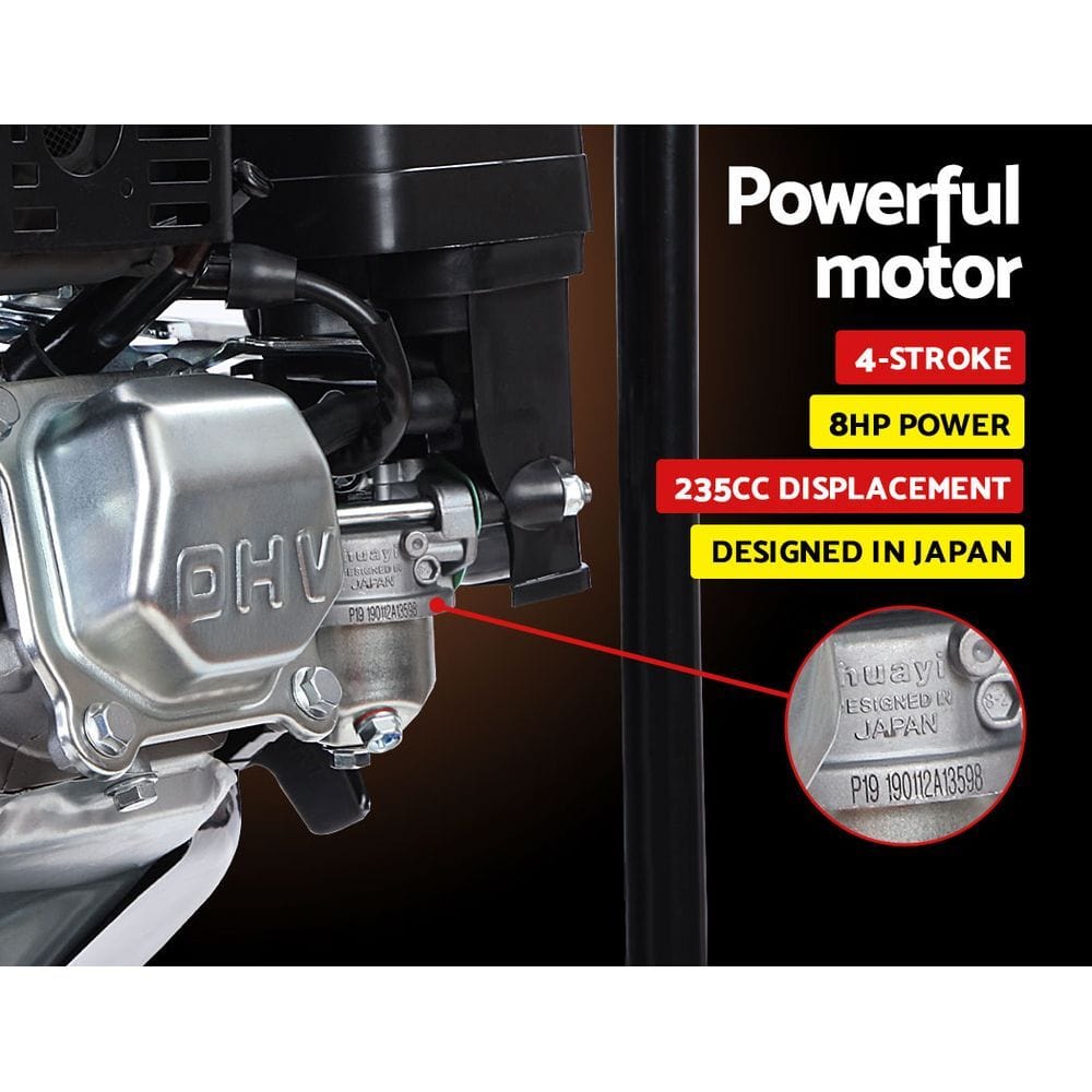 Giantz Petrol Water Pump 3&quot; High Flow Transfer Fire Fighting Irrigation