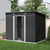 Giantz Garden Shed 2.38x1.31M Sheds Outdoor Storage Tool Metal Workshop Shelter Sliding Door