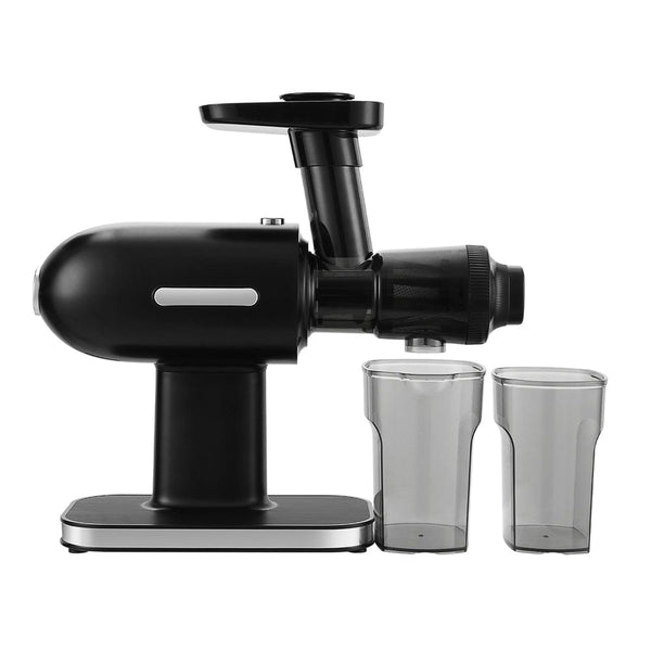 Devanti Cold Press Slow Juicer Fruit Juice Extractor 160W Black ...