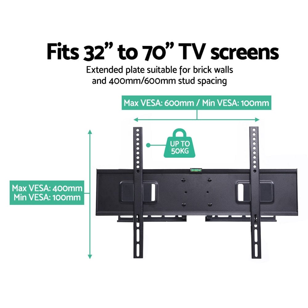 Artiss TV Wall Mount Bracket for 32&quot;-70&quot; LED LCD Full Motion Dual Strong Arms