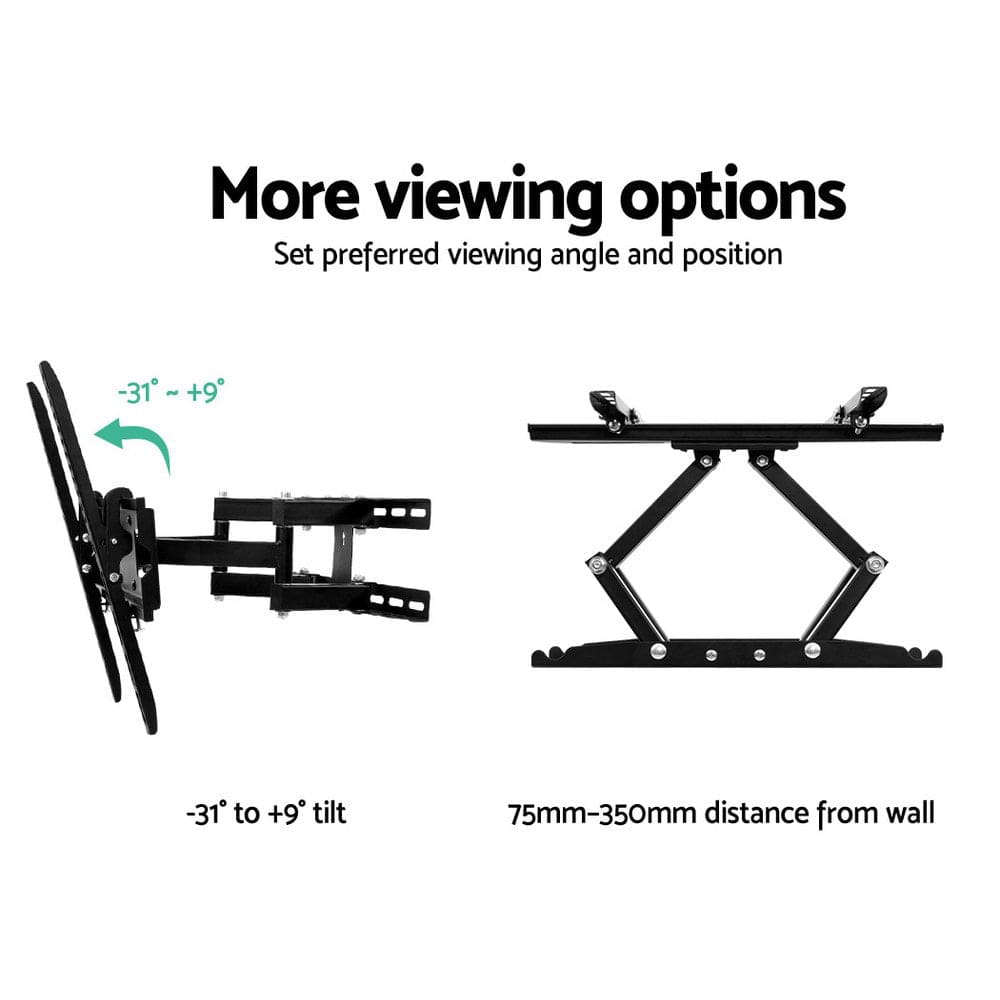 Artiss TV Wall Mount Bracket for 23&quot;-55&quot; LED LCD Full Motion Dual Strong Arms