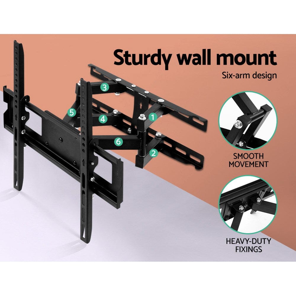 Artiss TV Wall Mount Bracket for 23&quot;-55&quot; LED LCD Full Motion Dual Strong Arms
