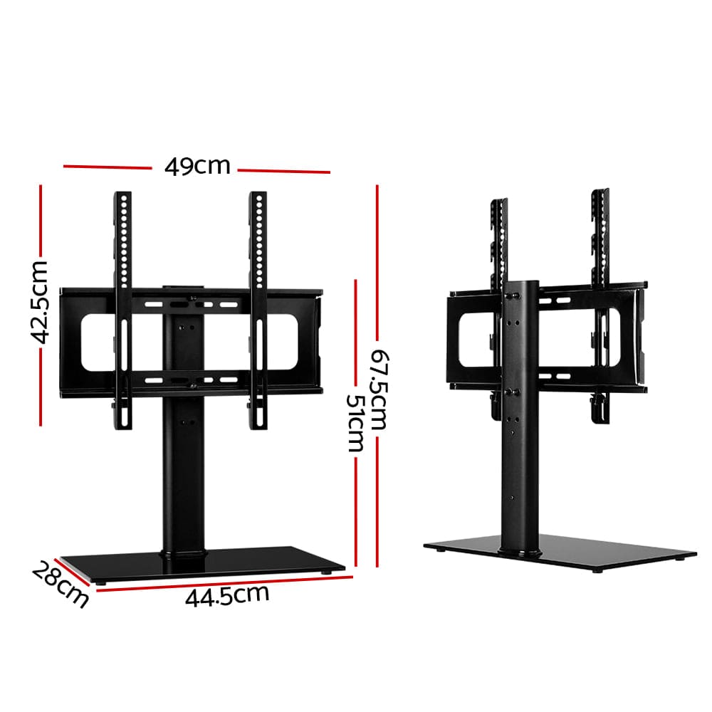 Artiss TV Stand Mount Bracket for 32&quot;-55&quot; LED LCD Swivel Tabletop Desktop Plasma