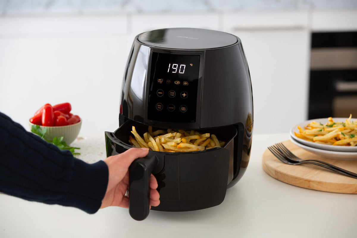 3L Digital Air Fryer w/ 200 C, Non-Stick &amp; Removable Basket
