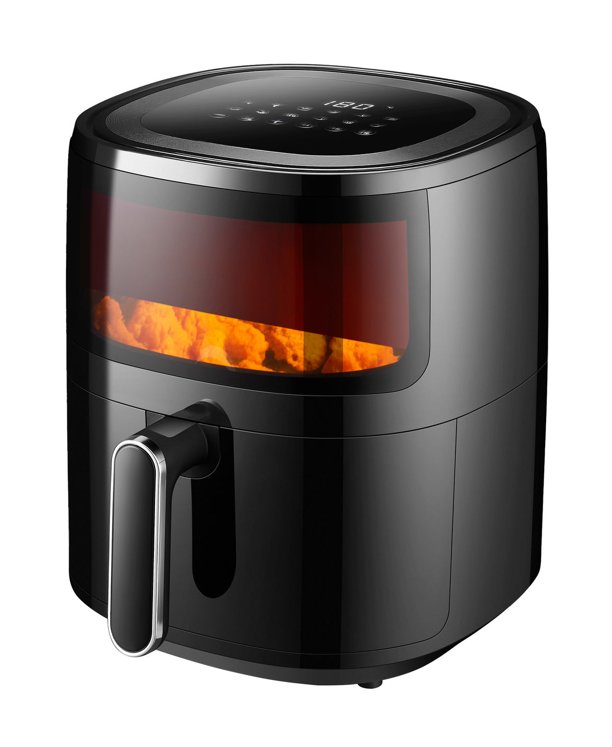 6L Digital Air Fryer w/ 1600W &amp; Glass Window