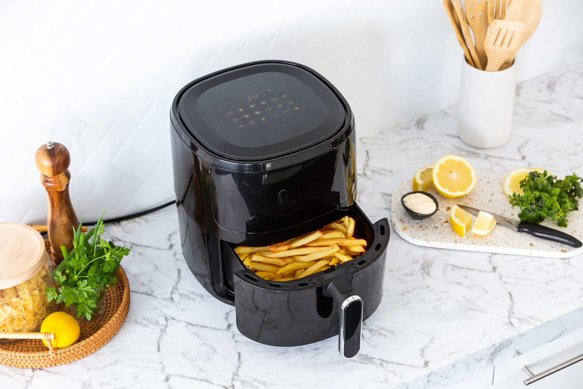 6L Digital Air Fryer w/ 1600W &amp; Glass Window