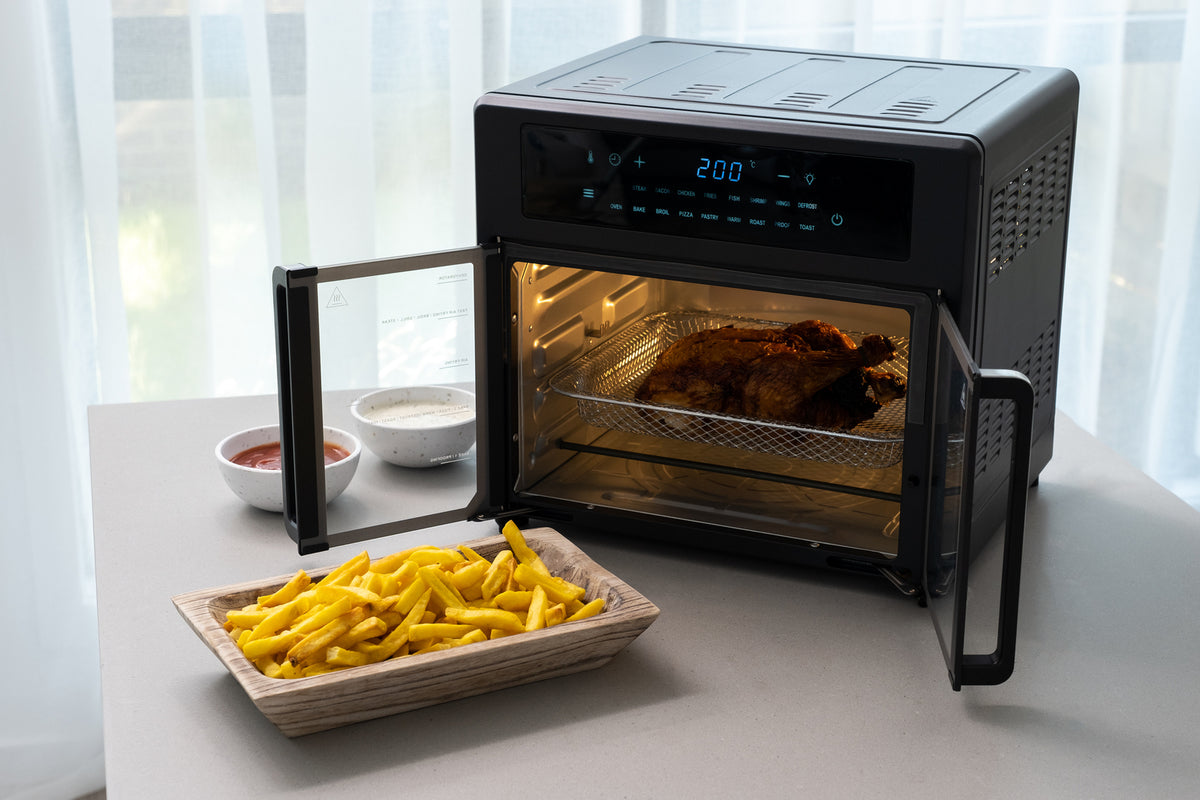 25L Air Fryer Convection Oven with 360 Cooking &amp; French Doors