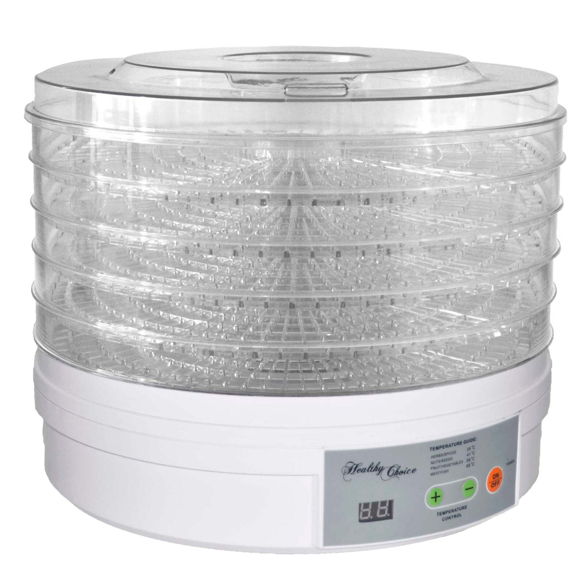 European Design Food Dehydrator/ Preserver w/ 2 Power Levels