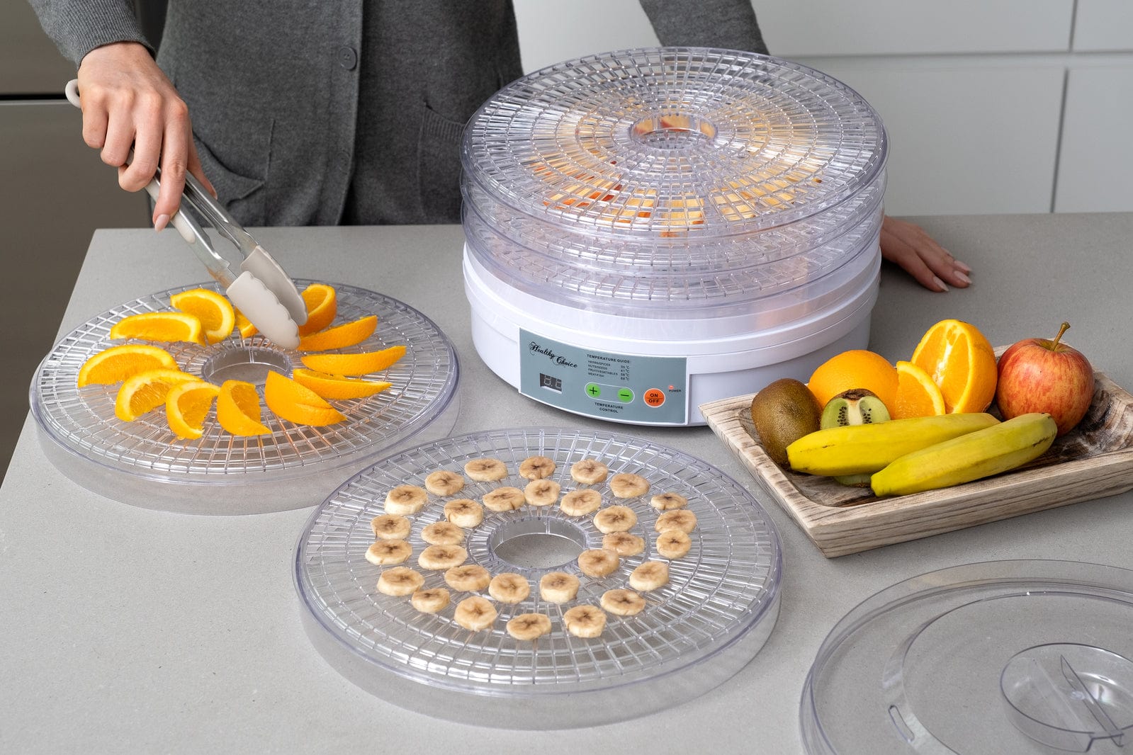 European Design Food Dehydrator/ Preserver w/ 2 Power Levels