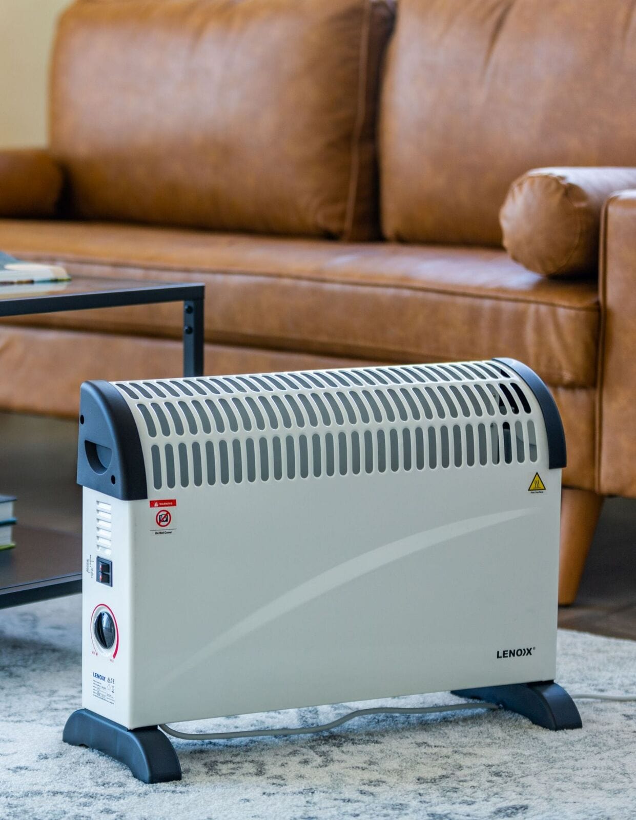 Portable Convector Heater 2000W, 3 Heat Settings