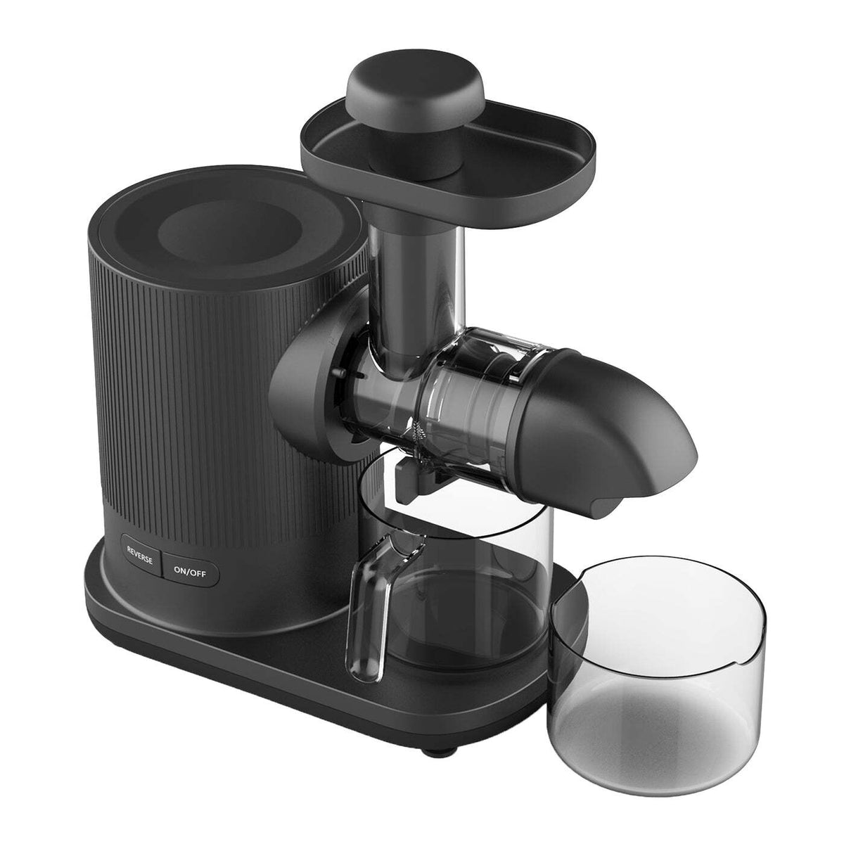 Cold Press Slow Juicer, 150W w/ 500ml Juice &amp; Pulp Containers