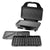 Sandwich Press w/ 3 Interchangeable Plates Incl Toasties & Waffles