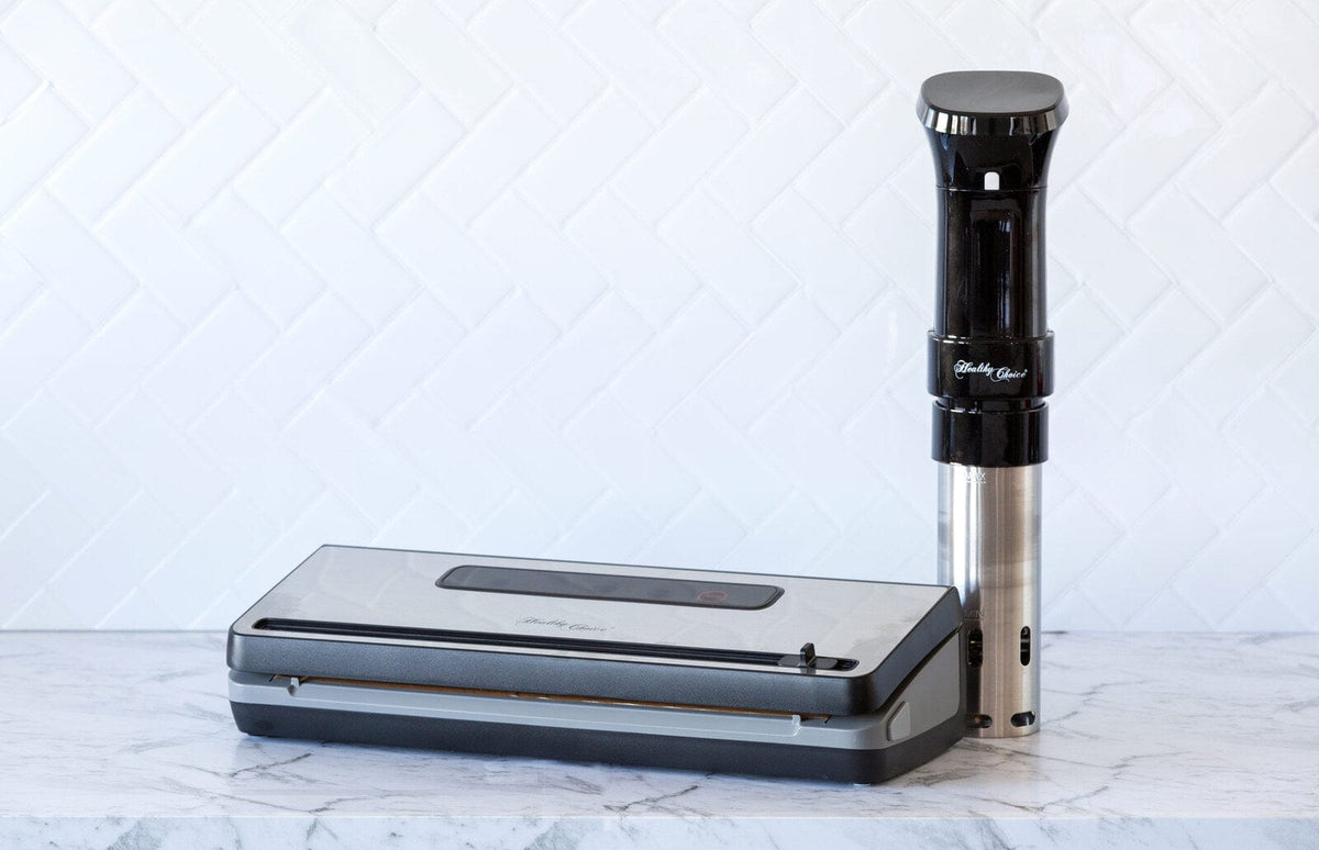 Sous Vide Starter Kit with Vacuum Sealer &amp; Bags