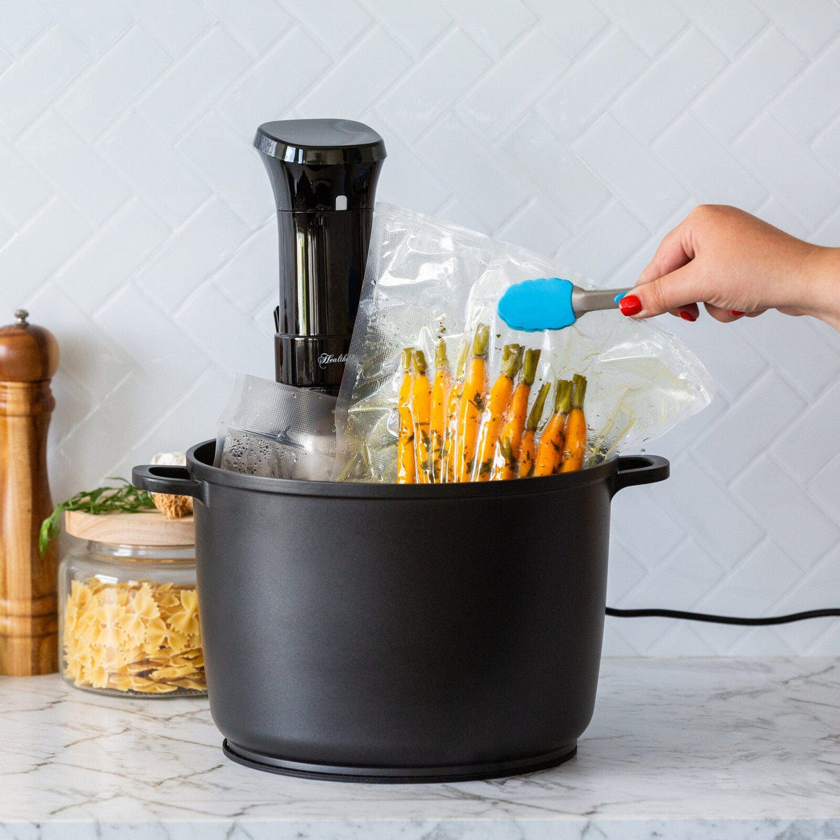 Sous Vide Starter Kit with Vacuum Sealer &amp; Bags