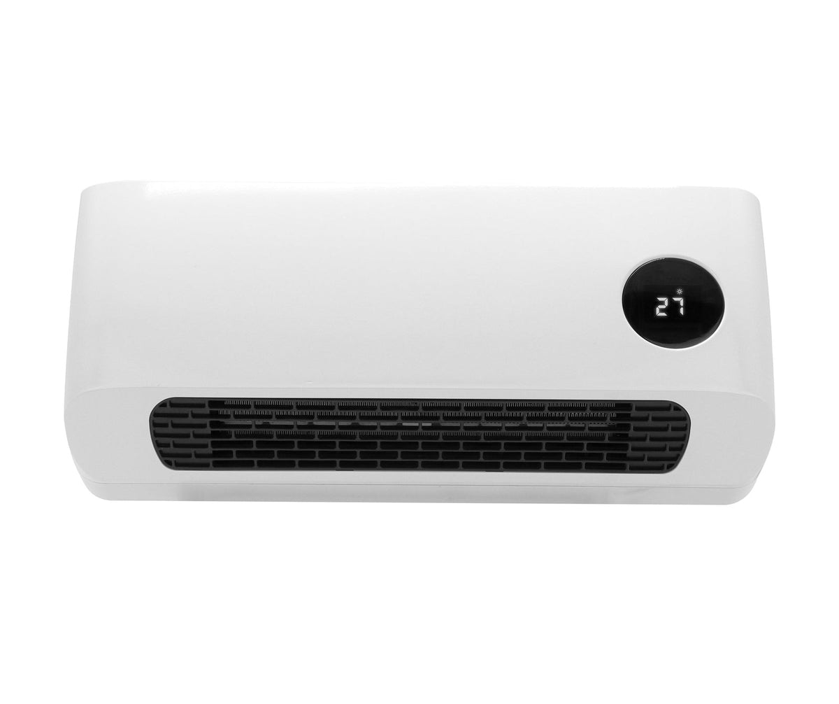 Wall-Mounted Heater &amp; Fan with Remote Control