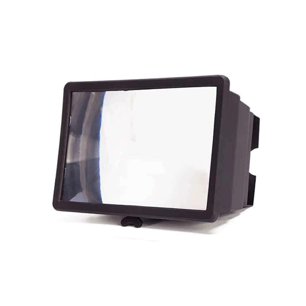 3D Mobile Phone Screen Magnifier 12&quot; HD Video Amplifier for Smartphone Stand