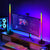 40CM RGB LED Bedside Table Floor Corner Lamp TV Cabinet Light Stand Gaming Decor