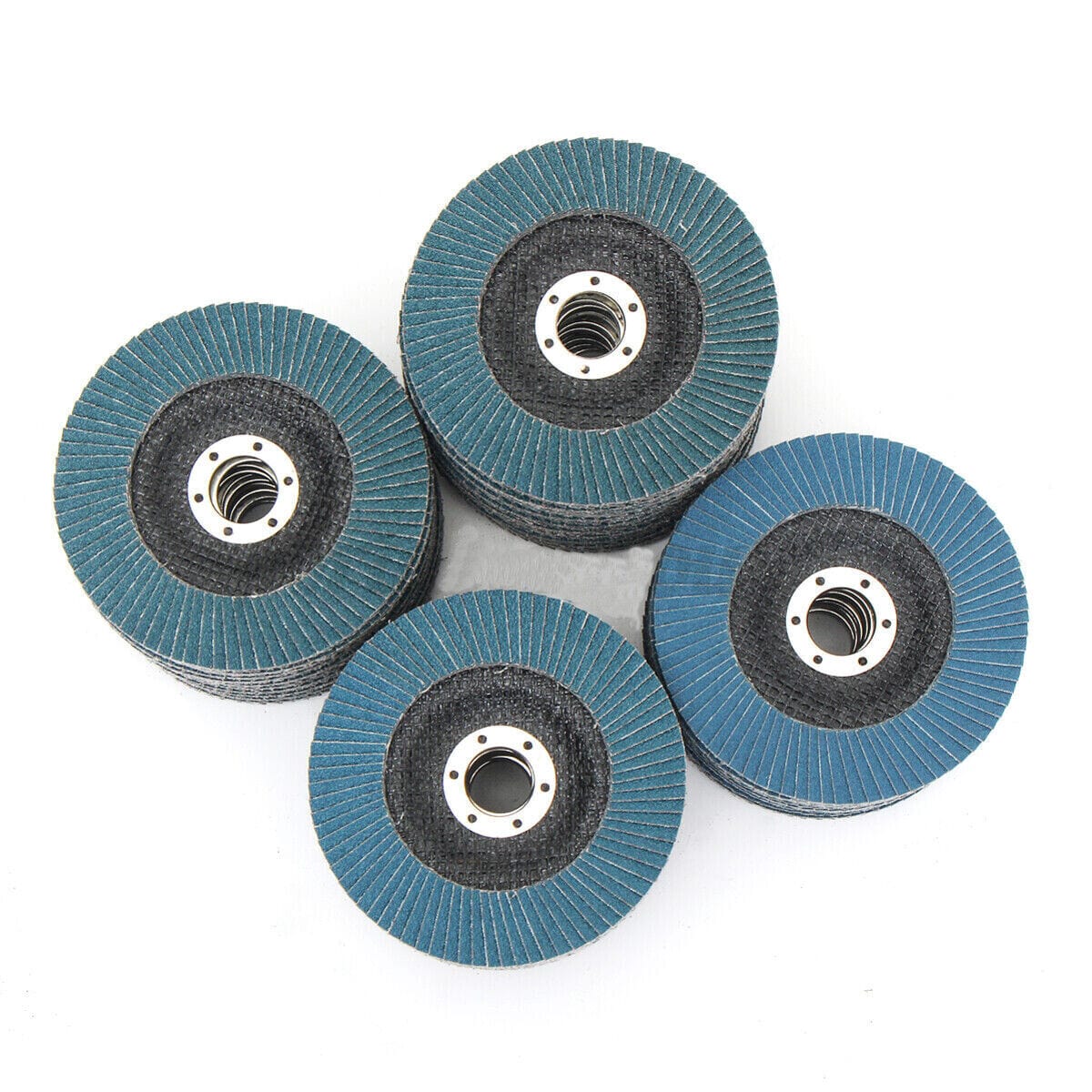 20 PCS 40 Grit Grinding Wheel 5&#39;&#39; 125MM Angle Grinder Flap Sanding Disc AU