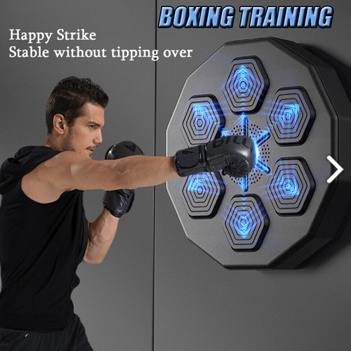 Electronic Music Boxing Wall Target Training Smart Wall Mounted Combat AU NO Gloves