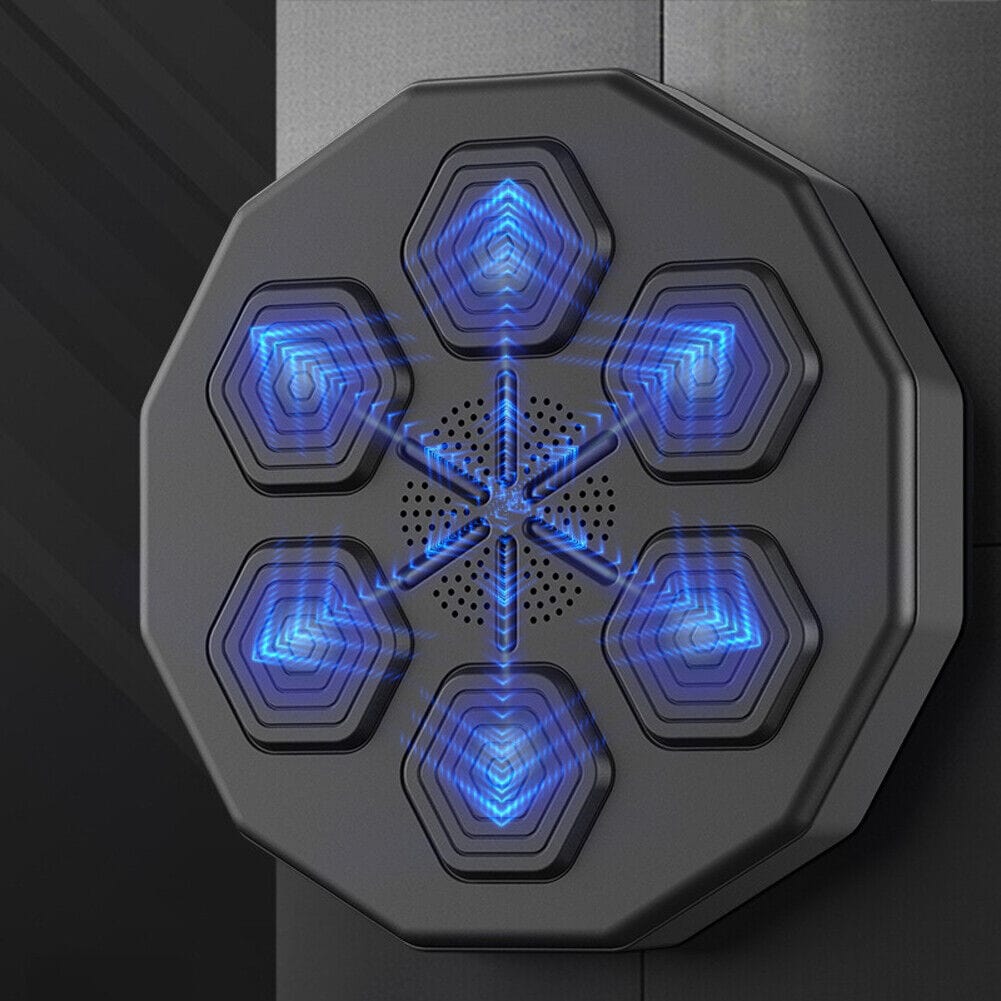 Electronic Music Boxing Wall Target Training Smart Wall Mounted Combat AU NO Gloves