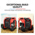 GENPOWER Inverter Generator Portable Petrol 3.5kW Max Pure Sine Wave Camping Power Station Wheels