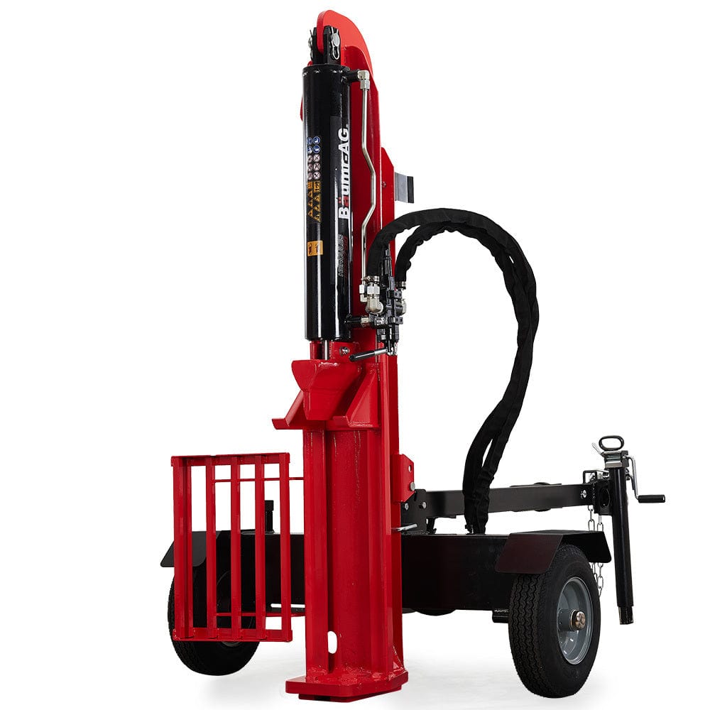 Baumr-AG 40 Tonne Petrol Hydraulic Horizontal and Vertical Towed Wood Log Splitter - HPS700