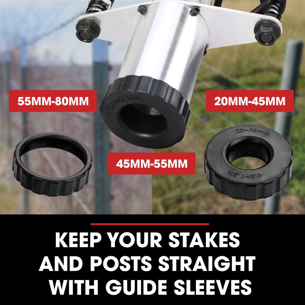 Baumr-AG 38cc 4-Stroke 40cc Petrol Post Driver, with Carry Case &amp; 3 Piling Sleeves