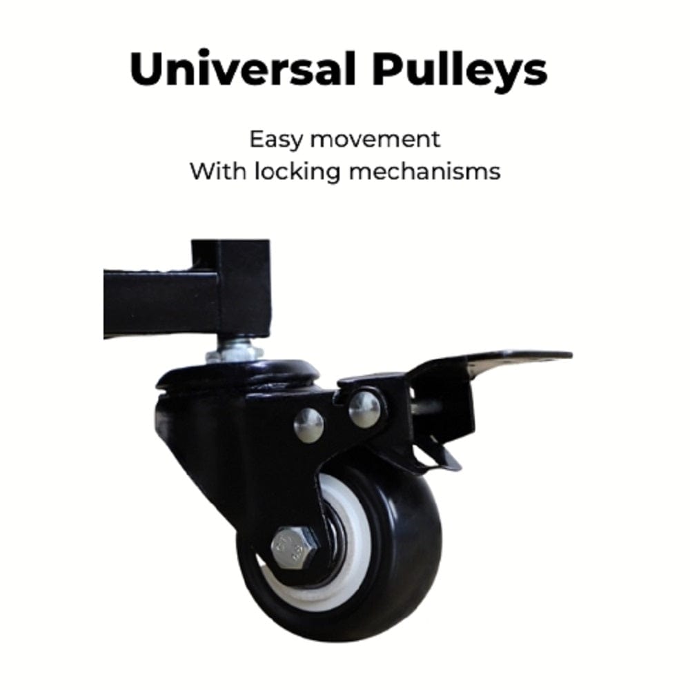 Floofi Dog Cage 46&quot; (with wheels)