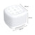 GOMINIMO White Noise Machine with Night Light and 40 Soothing Sounds for Sleeping (White)