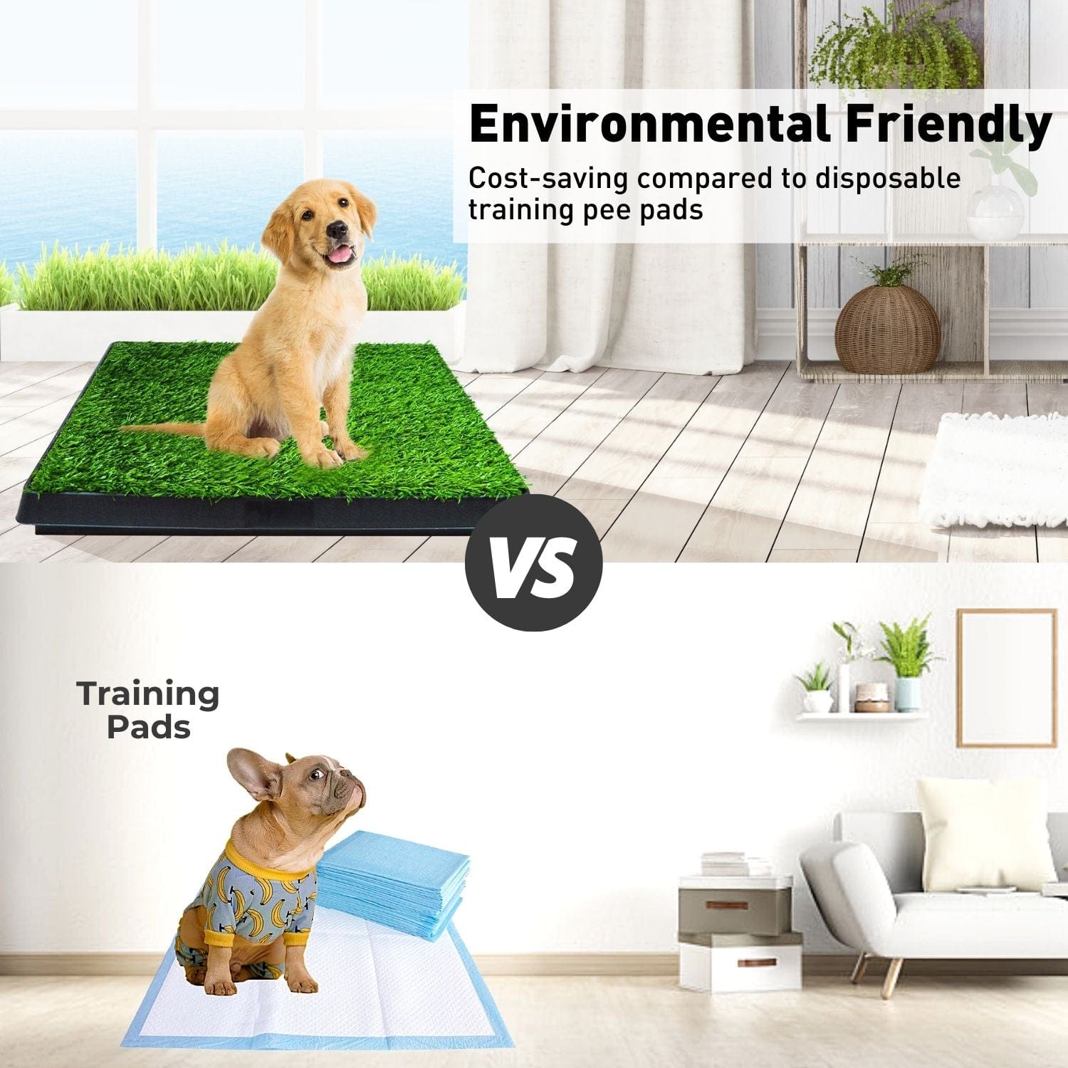 Floofi Pet Grass Training Potty