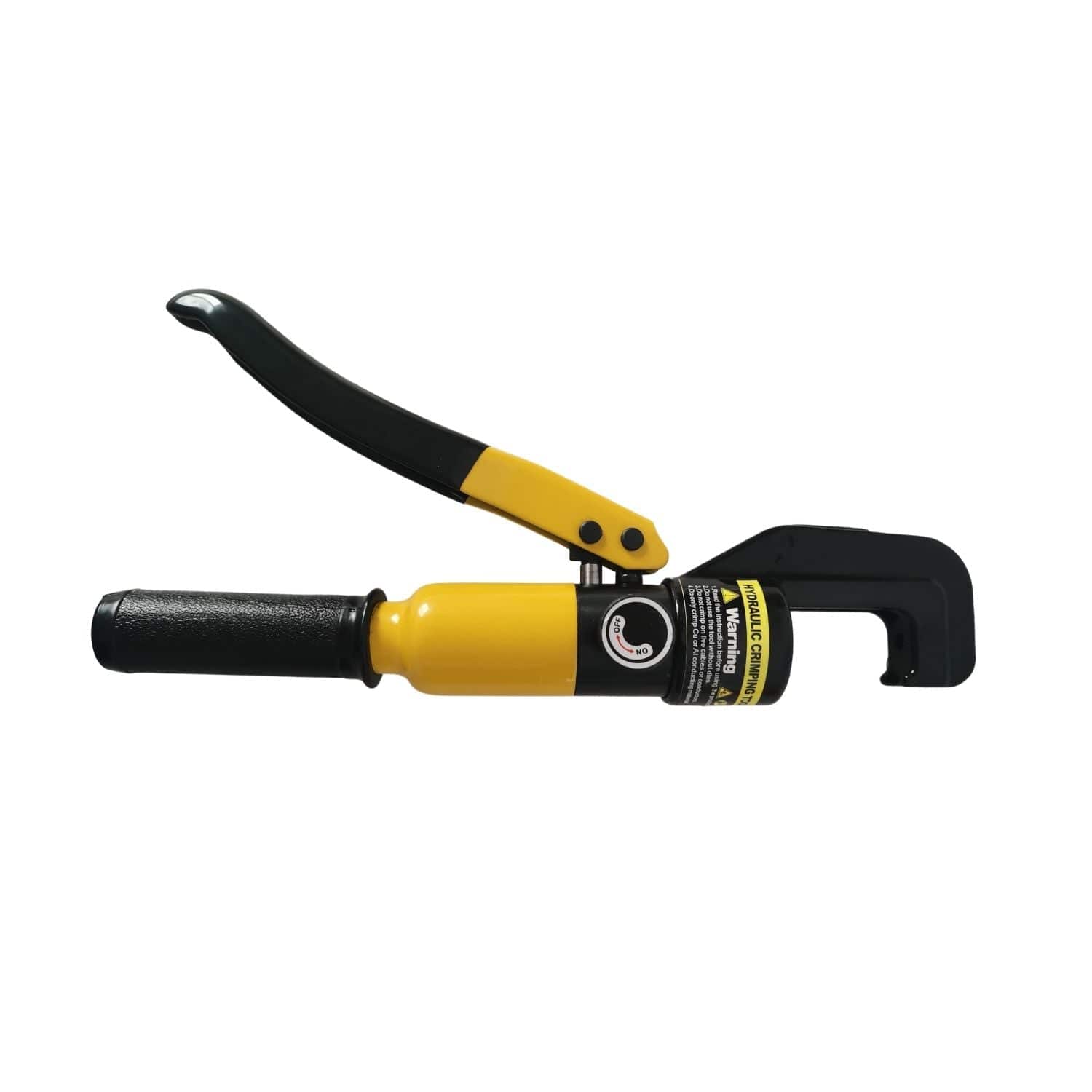 RYNOMATE 8 Ton Hydraulic Crimping Tool with 9 Dies( Yellow) RNM-HTL-100-SL