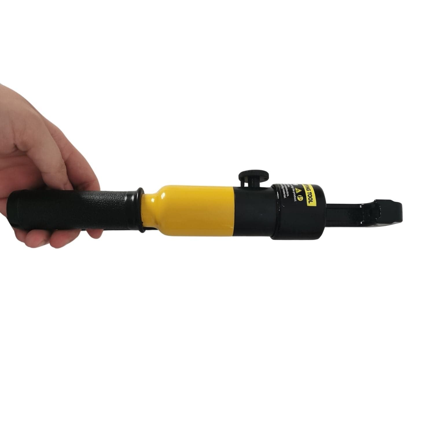 RYNOMATE 8 Ton Hydraulic Crimping Tool with 9 Dies( Yellow) RNM-HTL-100-SL